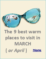 Spring brings with it the welcome return of warmer temperatures to much of the United States. On the mainland, Florida is the go-to warm place to visit in March or April, while Hawaii is as reliably sun-soaked as ever. 